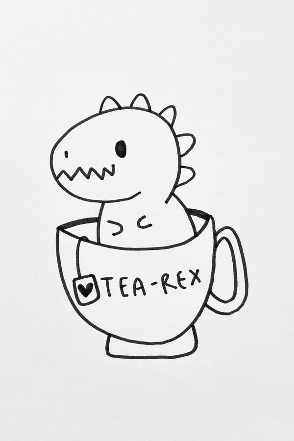 Doodle Tea-Rex